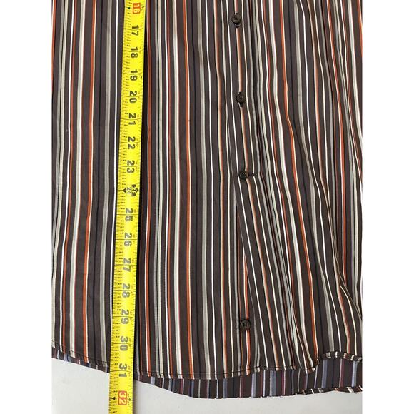 Etro Milano Stripe Button Down Dress Shirt 40 Quiet Luxury Old Money Preppy Club - Picture 10 of 14